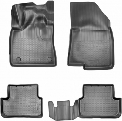 Set 4 Covoare cauciuc stil tavita Dacia Sandero III 2021- 