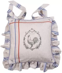 Set 4 fete perna scaun bumbac Cocos 40x40 cm 