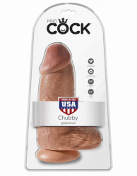 Dildo cu diametru 7.6 cm King Cock Chubby 