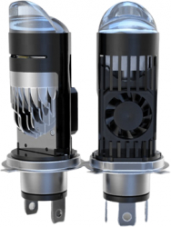 Set de 2 becuri led mini proiector Xentech light Y1 H4 12v 