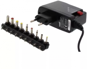Alimentator universal in comutatie 2000mA iesire USB 9 mufe Well 