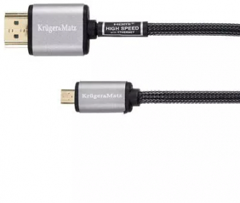 Cablu 2.0 HDMI la micro HDMI D 1.8m Profesional Kruger&Matz 