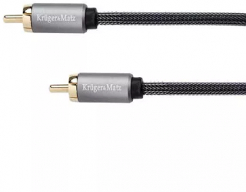 Cablu audio RCA 1.8m Profesional Kruger&Matz 