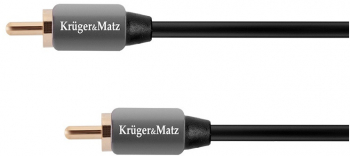 Cablu audio RCA 1m Profesional Kruger&Matz 