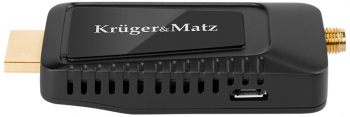 Tuner DVB-T2 HEVC H.265 HDMI Kruger&Matz KM9999 