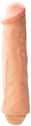 Vibrator realistic Nmc REAL SEDUCER Flexible Vibrating Dong grosime 5 cm lungime 20 cm 