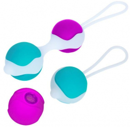 Bile si Oua Vaginale Orgasmic Ball Pretty Love 3.1 - 3.6 cm Violet