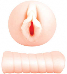 Masturbator RealStuff Smooth Pussy To-Go RealStuff culoarea Pielii lungime 11.5 cm forma vagin 