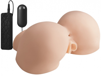 Masturbator XXX To-Go with CONTROLLER III Nmc culoarea Pielii lungime 15.2 cm forma anus - vagin cu telecomanda - cu vibratii 