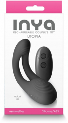 Vibrator INYA Utopia NS Toys telecomanda lungime 15 cm grosime 3.6 - 4 cm 