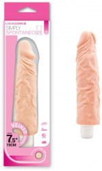 Vibrator realistic Simply Spontaneous 2 Duo Density Nmc lungime 17 cm grosime 4 cm 