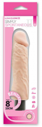 Vibrator realistic Simply Spontaneous 2 Duo Density Nmc lungime 20 cm grosime 4.5 cm 