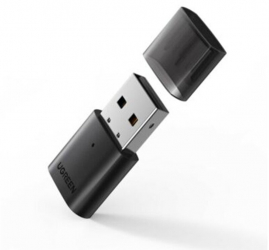 ADAPTOARE Bluetooth Ugreen CM408 conectare prin USB 2.0 suporta doar conectare casti bluetooth distanta 10 m pana la Bluetooth v5.0 