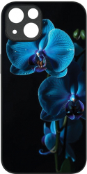 Husa BestCase Slim Glassy Comp Cu Apple iPhone 14 Blue Orchid HD Colors Prot camera G 1403 