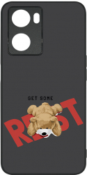 Husa BestCase Slim Glassy Comp Cu OPPO A77 4G / A77s Get More Rest Teddy Bear HD Colors Prot camera G 1339 