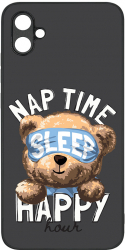 Husa BestCase Slim Glassy Comp Cu Samsung Galaxy A04e Nap Time Teddy Bear HD Colors Protectie camera G 1338 