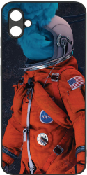 Husa BestCase Slim Glassy Comp Cu Samsung Galaxy A04e Nasa Astronaut HD Colors Protectie camera G 1315 