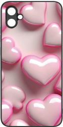 Husa BestCase Slim Glassy Comp Cu Samsung Galaxy A04e Sweet Hearts HD Colors Protectie camera G 1148 
