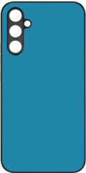 Husa BestCase Slim Glassy Comp Cu Samsung Galaxy A04s Electric Blue HD Colors Protectie camera G 1427 
