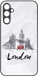 Husa BestCase Slim Glassy Comp Cu Samsung Galaxy A13 5G London HD Colors Protectie camera G 1390 