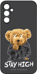 Husa BestCase Slim Glassy Comp Cu Samsung Galaxy A13 5G Stay High Teddy Bear HD Colors Protectie camera G 1336 