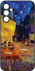 Husa BestCase Slim Glassy Comp Cu Samsung Galaxy A04s Van Gogh Cafe terrace at night HD Colors Protectie camera G 1283 