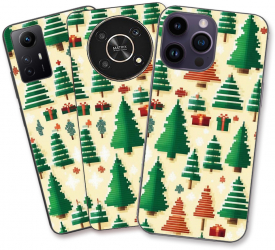 Husa Sony Xperia 1 III Silicon Gel Tpu Model Pixel Art Christmas Tree Pattern 