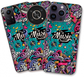 Husa Samsung Galaxy S21 Silicon Gel Tpu Model Pop Art Music 