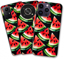 Husa Sony Xperia 10 III Silicon Gel Tpu Model Watermelon Slices 