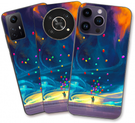 Husa Samsung Galaxy S21 Silicon Gel Tpu Model Baloane Univers 