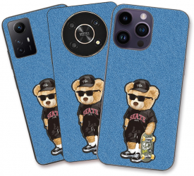 Husa Samsung Galaxy S21 Ultra Silicon Gel Tpu Model Bear Skate Fashion 