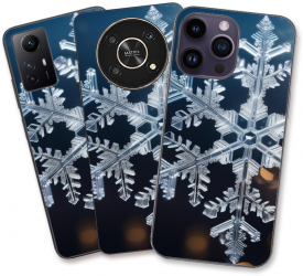 Husa Sony Xperia 5 IV Silicon Gel Tpu Model Big Snowflake 