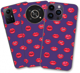 Husa Motorola Moto E7 Power Silicon Gel Tpu Model Buze Pattern 