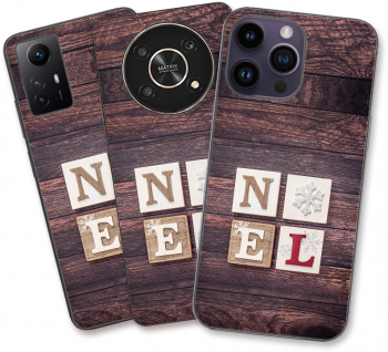Husa Sony Xperia 10 III Silicon Gel Tpu Model Craciun Noel Wood 