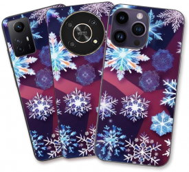 Husa Motorola Moto E7 Plus Silicon Gel Tpu Model Fulgi de Gheata 