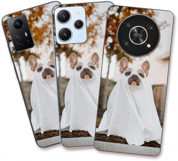Husa Motorola Moto E7 Power Silicon Gel Tpu Model Halloween Catel Costum Fantoma 