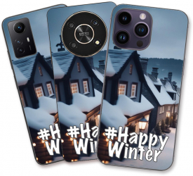 Husa Motorola Moto E7 Plus Silicon Gel Tpu Model Happy Winter 