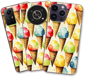 Husa Samsung Galaxy S21 FE Silicon Gel Tpu Model Icecream Pattern 