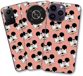 Husa Samsung Galaxy S21 Ultra Silicon Gel Tpu Model Mickey Pattern Peek A Boo 