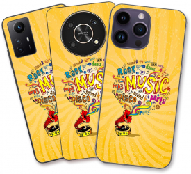 Husa Samsung Galaxy S21+ Plus Silicon Gel Tpu Model Muzica la Gramofon 