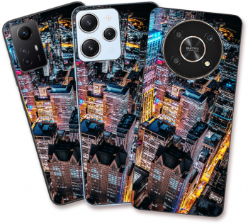 Husa Sony Xperia 10 III Silicon Gel Tpu Model Night City 