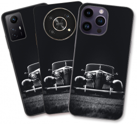 Husa Motorola Moto E7 Power Silicon Gel Tpu Model Old Car 