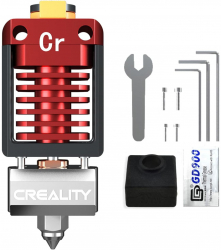 Kit cap de imprimare pentru imprimanta 3D hotend Creality din metal pentru Ender 3 Ender 3 Pro Ender 3 V2 Ender 3 Max Ender 3 S1 