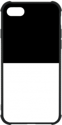Husa BestCase MaxSafe Glassy Comp Cu Apple iPhone SE 3 / SE 2 / 8 / 7 Black&White HD Colors Anti Shock G 1412 