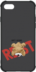 Husa BestCase MaxSafe Glassy Comp Cu Apple iPhone SE 3 / SE 2 / 8 / 7 Get More Rest Teddy Bear HD Colors G 1339 