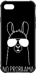 Husa BestCase MaxSafe Glassy Comp Cu Apple iPhone SE 3 / SE 2 / 8 / 7 No Prob LLama HD Colors Anti Shock G 1248 