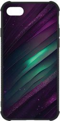 Husa BestCase MaxSafe Glassy Comp Cu Apple iPhone SE 3 / SE 2 / 8 / 7 Universe HD Colors Anti Shock G 1228 