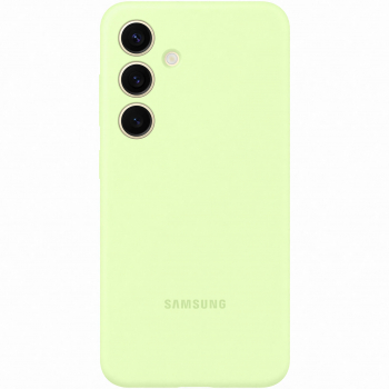 Husa de protectie Samsung Silicone Case pentru Galaxy S24+ LIGHT GREEN 