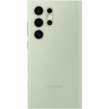 Husa de protectie Samsung Smart View Wallet Case pentru Galaxy S24 Ultra LIGHT GREEN 