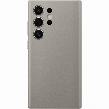 Husa de protectie Samsung Vegan Leather Case pentru Galaxy S24 Ultra TAUPE 